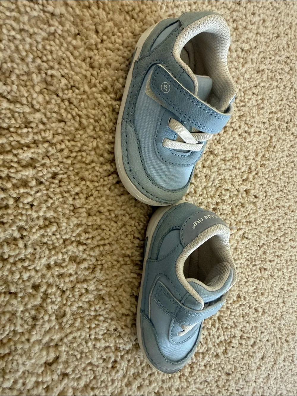 Stride Rite sm sprout 2.0 blue boy shoe